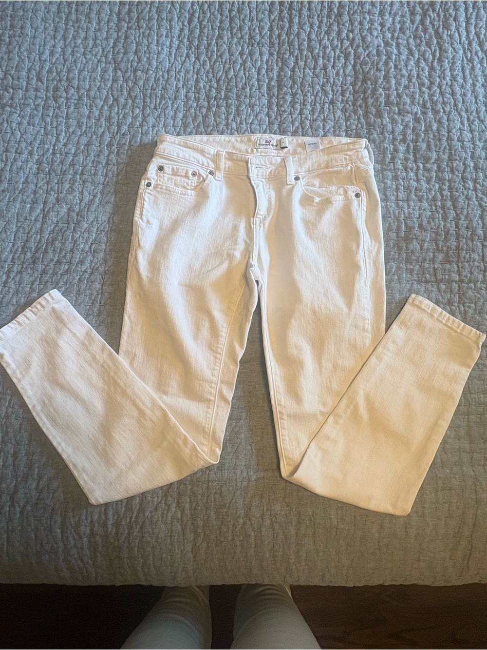 Vineyard Vines Women's White Skinny Jeans